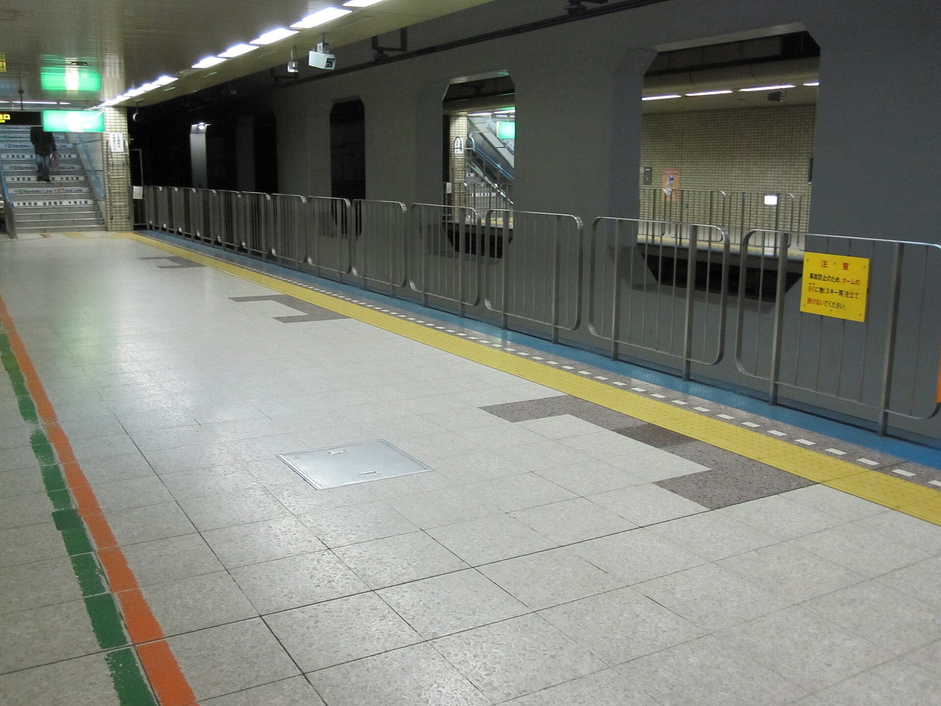 地下鉄東豊線 大通駅のホーム